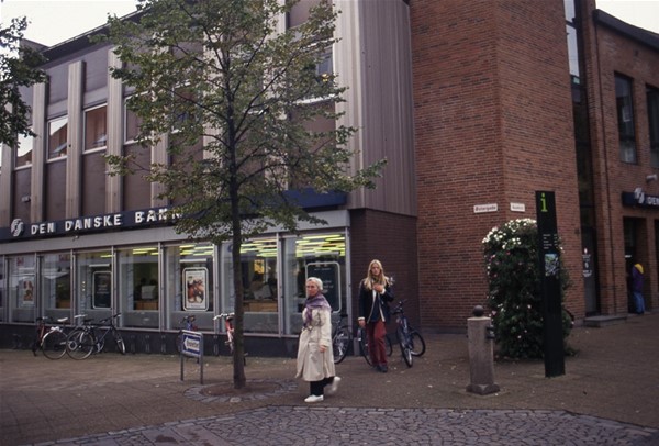 Østergade, ved Torvegade. Den Danske Bank