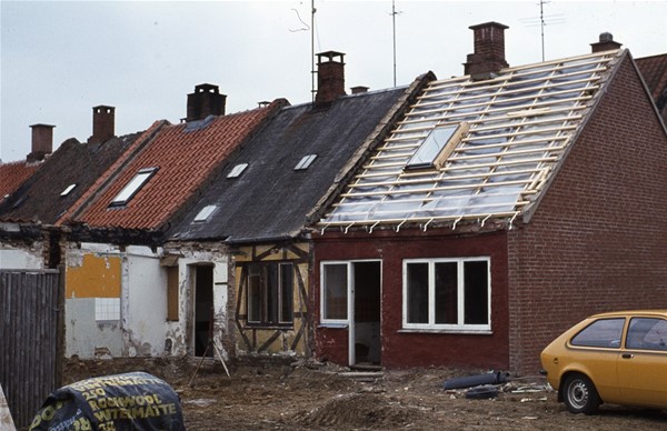 Villagade 5 - 15. Restaurering af husene