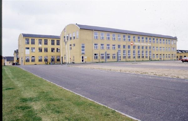 Kolding Tekniske Skole i de tidligere bygninger fra Hørfabrikken