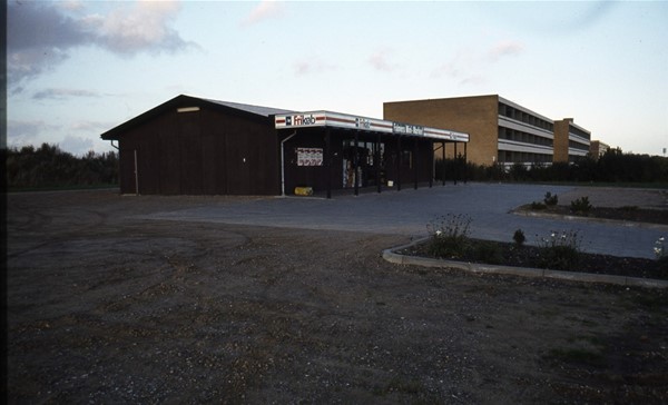 Folmers Minimarked i midlertidig barak