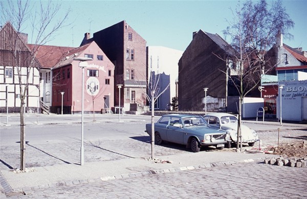 P-pladsen - baghuse til Torvegade